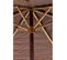 Parasol En Bois "cocotier" 150cm Marron