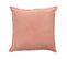 Coussin Déco Carré "faded" 45x45cm Rose Pêche