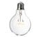 Ampoule à LED Design "quad" 12cm Transparent