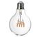 Ampoule à LED Design "quad" 12cm Transparent