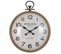 Horloge Murale Vintage "hotel" 107cm Blanc