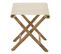 Tabouret Pliable Bambou "stool" 42cm Naturel