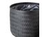 Lot De 3 Cache-pots Design "cuye" 76cm Noir