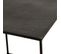 Lot De 2 Tables D'appoint Gigognes "oxidize" 55cm Noir