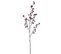 Fleur Artificielle "branche De Baies" 120cm Rouge