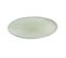 Assiette Plate "eclaboussures" 33cm Vert Menthe