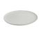 Assiette Plate En Porcelaine "noa" 34cm Blanc