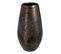 Vase Déco En Céramique "smokey" 35cm Noir