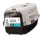 Caisse De Transport Viaggio Carrier S 58,4x38,7x33cm Noir Et Gris Pour Chien Et Chat