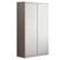 Armoire 2 Portes "lara" 204cm Blanc