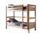 Lit Superposé 90x200 Hauteur 180 Cm Sommier Inclus Pino - Bois