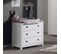 Commode 3 Tiroirs "amori" Blanc