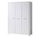 Erik  Lit Simple 90x200 + Sommier + Chevet + Bureau + Armoire + Bibliothèque + Lit Gigogne