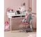 Bureau Design "kiddy" 120cm Naturel et Blanc