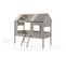 Lit Cabane Enfant "charlotte" 90x200cm Beige