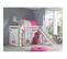 Pack - Lit Enfant, Toboggan, Tente et Tunnel "pino Princesse" Blanc