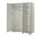 Armoire 3 Portes "london" 195cm Blanc