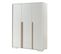 Armoire 3 Portes "london" 195cm Blanc