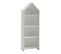 Pack - Étagère et Armoire 4 Niveaux "casami" 171cm Blanc et Gris