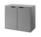 Commode 2 Portes Enfant "pino" 86cm Gris