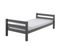 Lit Enfant Simple "pino" 90x200cm Gris