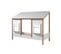 Pack - Lit Cabane Enfant et Tiroir "housebed Iv" 90x200cm Blanc