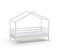 Lit Cabane 90x200 Sommier Inclus Chicago - Blanc