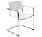 Chaise De Bureau "design" 78cm Blanc