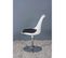 Chaise Design "cosmo" 85cm Blanc et Noir