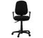 Chaise De Bureau Tissu Noir Design Martin