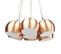 Lampe Suspension "grappe" 45cm Cuivre