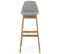 Tabouret De Bar Design "lund" 102cm Gris