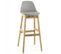 Tabouret De Bar Design "lund" 102cm Gris