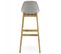 Tabouret De Bar Design "lund" 102cm Gris