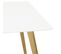 Table De Repas "hanko" 160cm Blanc