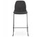 Chaise De Bar Tissu "verno" 112cm Gris Foncé