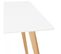 Table De Repas Scandinave "inge" 200cm Blanc