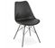 Chaise Design "tripoli" 83cm Noir