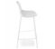 Tabouret De Bar Industriel "sidon" 87cm Blanc