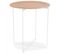 Table D'appoint Design "kwiko" 46cm Naturel