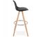 Tabouret De Bar "bjarki" 95cm Noir