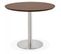 Table De Repas Design "kansas" 90cm Noyer