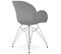 Fauteuil Design "katana" 82cm Gris