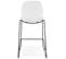 Tabouret De Bar "garen" 101cm Blanc