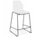 Tabouret De Bar "garen" 101cm Blanc