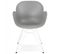 Fauteuil Design "calypso" 85cm Gris