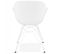 Fauteuil Design "calypso" 85cm Blanc