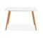 Table De Repas Scandinave "inge" 120cm Blanc