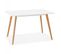 Table De Repas Scandinave "inge" 120cm Blanc