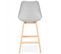 Tabouret De Bar Scandinave "elise" 102cm Gris